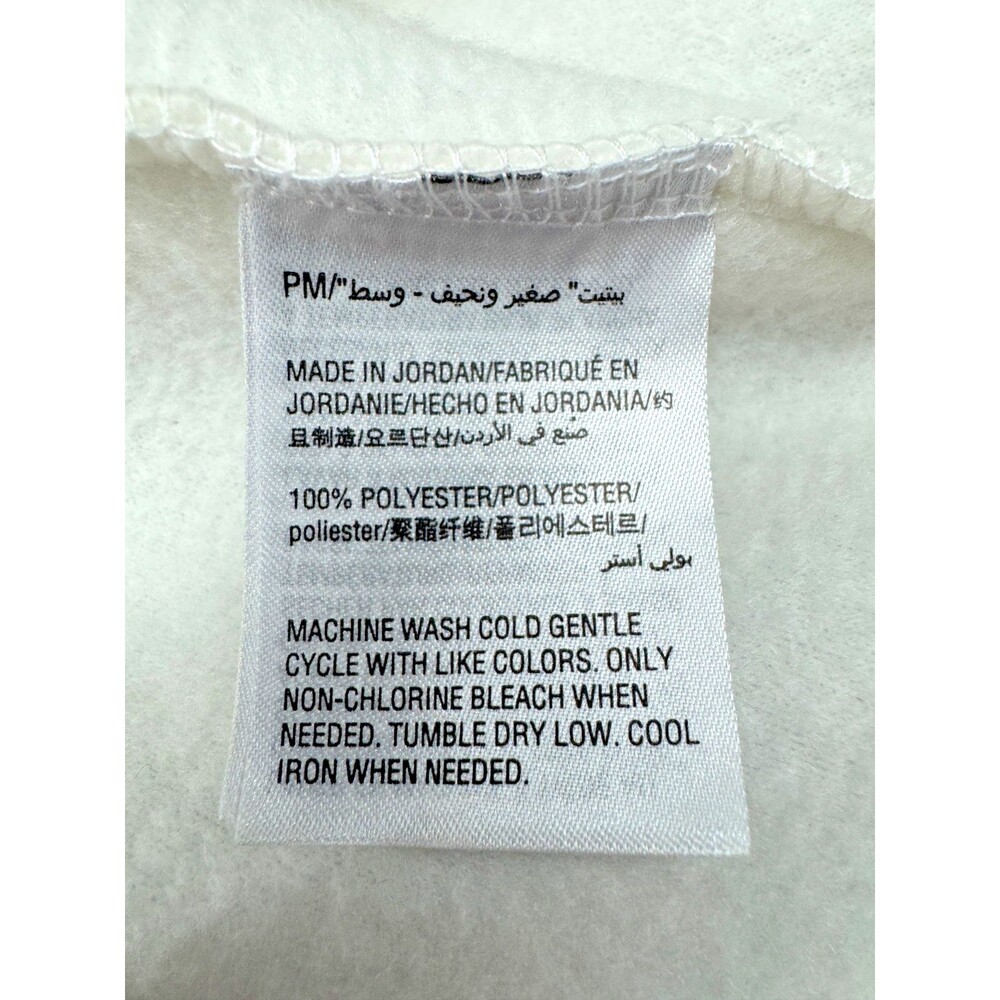 Karen Scott Sport Full Zip Fleece Vest Women's Petite Size PM Off White Cream - Picture 5 of 5